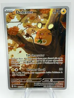 Dedenne 93/88 Illustration Rare Holo Card - Pokemon Perfect Order NM - Image 1