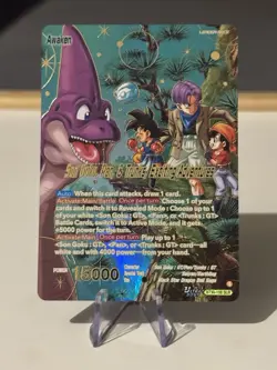 Dragon Ball Super Card Game: Son Goku, Pan, & Trunks SLR BT30-108 Leader - Image 1