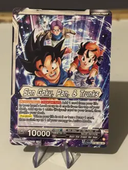 Dragon Ball Super Card Game: Son Goku, Pan, & Trunks SLR BT30-108 Leader - Image 4