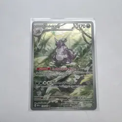 Pokemon TCG Nidoking Scarlet & Violet 151 Illustration Rare Card 174/165 - Image 1