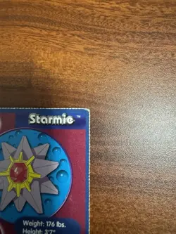 Starmie #121 Pokemon The First Movie Promo Card PokeTrivia PERFORATED - Image 5