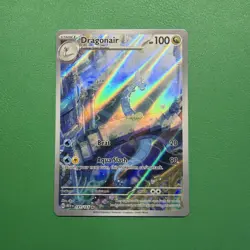 Pokemon TCG Dragonair Scarlet & Violet 151 Illustration Rare Holo Card 181/165 - Image 1