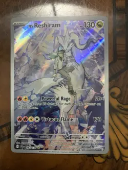 N's Reshiram 167/159 SV09: Journey Together Illustration Rare Pokemon Card - Image 1