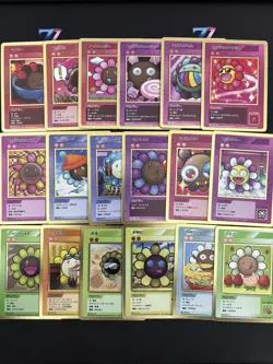 Murakami Flowers TCG Japanese SP- / C 108 Flowers Revised Cards Lots(18) #5 - Image 1