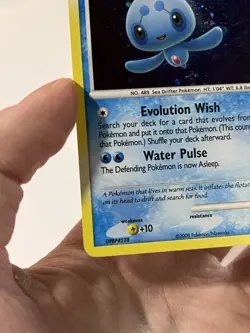 Pokemon Phione 12/100 Majestic Dawn Holo Rare Basic HP60 2008 TCG Card - Image 2