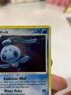 Pokemon Phione 12/100 Majestic Dawn Holo Rare Basic HP60 2008 TCG Card - Image 4