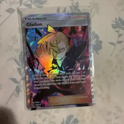 Pokemon Card Gladion Full Art 109/111 Sm-Crimson Invasion Holo NM Condition - Image 1