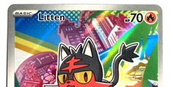 Pokemon Litten Black Star Promo! + FREE extra Rare card! - Image 2