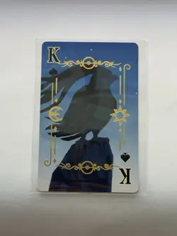 Pokemon 151 Art Rare Playing Cards Poker King Spade Pidgeot - Image 1