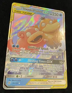 Slowpoke & Psyduck GX 35/236 Sm-Unified Minds Holo Pokemon Card (READ DESCRIPTIO - Image 2