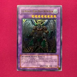 E-Hero Wild Wingman EOJ-AE035 1st ED Ultimate Rare YuGiOh Card Asian English - Image 1