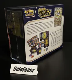 New & Sealed Pokemon TCG Scarlet & Violet Surging Sparks ETB Elite Trainer Box - Image 3