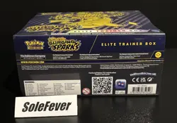 New & Sealed Pokemon TCG Scarlet & Violet Surging Sparks ETB Elite Trainer Box - Image 4