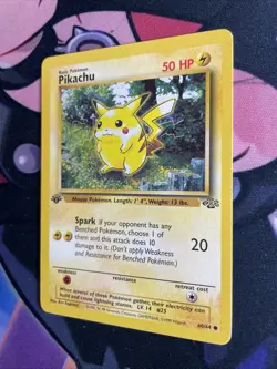 Pokemon Jungle 1st Edition Pikachu 60/64 Red Cheeks - Image 3