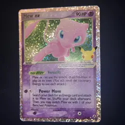 Mew EX 88/92 NM/M Ultra Rare Holo Classic Pokemon Celebrations 25th Anniversary - Image 2