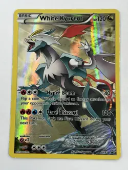 Pokemon White Kyurem (Full Art Promo) XY81 XY Holo - Image 1
