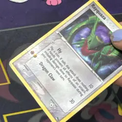 Pokemon TCG Rayquaza Holo Rare 3/17 POP Series 1 - DMG - Image 3