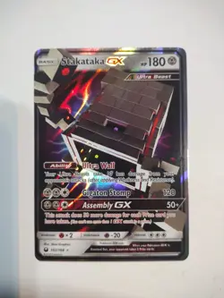 Stakataka GX 102/168 Full Art - Sun & Moon - Celestial Storm - Pokemon TCG - Image 1