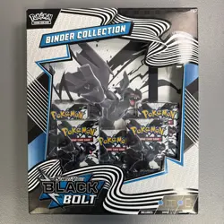 Pokemon Scarlet and Violet Black Bolt Binder Collection - Image 1