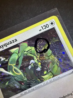 Rayquaza SWSH029 Pokemon SWSH Black Star Promo Cosmos Holo Crown Zenith SWIRL F - Image 2