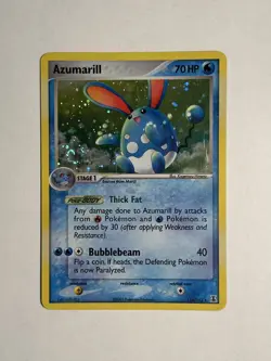 Pokemon TCG - Azumarill (114/113) EX Delta Species - Holo Rare - NM - Image 1