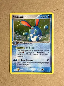 Pokemon TCG - Azumarill (114/113) EX Delta Species - Holo Rare - NM - Image 3