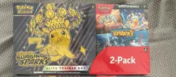 Pokemon TCG Scarlet Violet Surging Sparks Elite Trainer Box Booster Bundle - Image 1