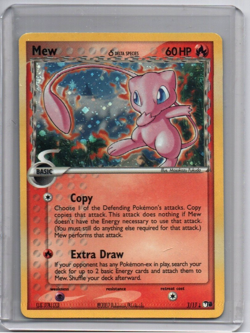 Pokemon - Mew - #3/17 - ERROR Back (Upside Down Back) - Holo - POP Series 5 - Image 1