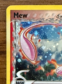 Pokemon - Mew - #3/17 - ERROR Back (Upside Down Back) - Holo - POP Series 5 - Image 4
