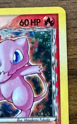 Pokemon - Mew - #3/17 - ERROR Back (Upside Down Back) - Holo - POP Series 5 - Image 5
