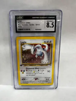 Lugia 2000 Pokemon Neo Genesis Unlimited Holo Rare #9/111 1st Edition PSA 8.5 - Image 1