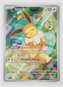 🔥Pokemon TCG Eevee SVPen 173 Holo Promo Prismatic Evolutions NMOB🔥 - Image 1