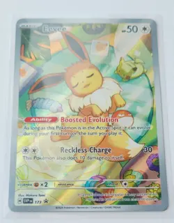 🔥Pokemon TCG Eevee SVPen 173 Holo Promo Prismatic Evolutions NMOB🔥 - Image 2