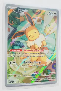 🔥Pokemon TCG Eevee SVPen 173 Holo Promo Prismatic Evolutions NMOB🔥 - Image 3