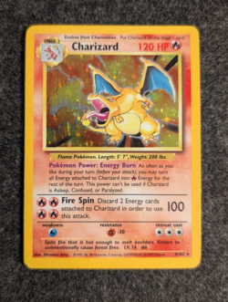 Charizard - 004/102 Base Set Holo (MP) Pokemon TCG - Image 2
