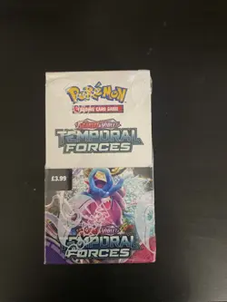 Pokemon TCG Temporal Forces Half Booster Box (18 Packs) - New & Sealed ✨ - Image 1