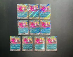2025 Pokemon TCG Japanese M2a Mage Dream Fezandipiti ex 114/193 RR Lot*10 OL53 - Image 1