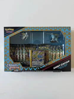 Pokemon TCG Crown Zenith Shiny Zacian Premium Figure Collection New Sealed *READ - Image 1