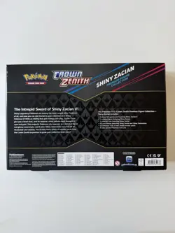 Pokemon TCG Crown Zenith Shiny Zacian Premium Figure Collection New Sealed *READ - Image 3