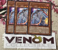 3x (M/NM) - B.E.S. Big Core MK-2 - CRMS-EN030 - Rare - 1st Edition YuGiOh - Image 1