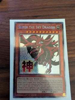 NM - 2026 Yu-Gi-Oh! Slifer The Sky Dragon RA05-EN128 Starlight Rare 1st Edition - Image 1