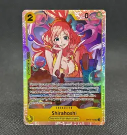 One Piece Card Game Shirahoshi SR Legacy of the Master OP12-102 - Image 1