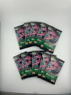 One Piece OP-12 Legacy of the Master Booster Pack Lot Of 10 - Image 1