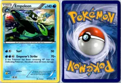 Pokemon Card - Empoleon 35/113 Legendary Treasures Rare Heavily Played - Image 3