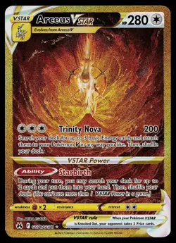 Pokemon Card - Arceus VSTAR Crown Zenith Galarian Gallery GG70/GG70 Secret Rare - Image 1