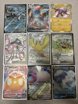 Pokemon Lot of 9 Cards Umbreon V, Pidgeot Ex, Ogerpon Ex, Cinderace Vmax, Etc.. - Image 1