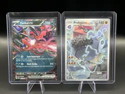 Pokemon Yveltal EX 053/108 & Probopass 096/108 Holo Card Lot (2) - Image 1