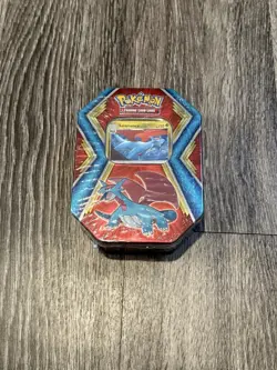 Pokemon TCG Salamence Tin With 3 Packs Card Booster Packs NEW Factory Sealed - Image 1