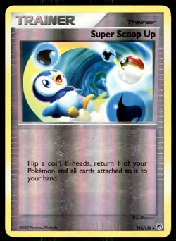 2007 Pokemon Diamond & Pearl Super Scoop Up #115 Light Play Holo - Image 1