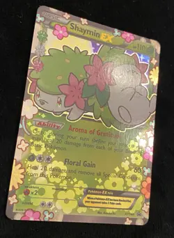 Shaymin EX XY148 XY Holo Pokemon Card (READ DESCRIPTION!) - Image 2